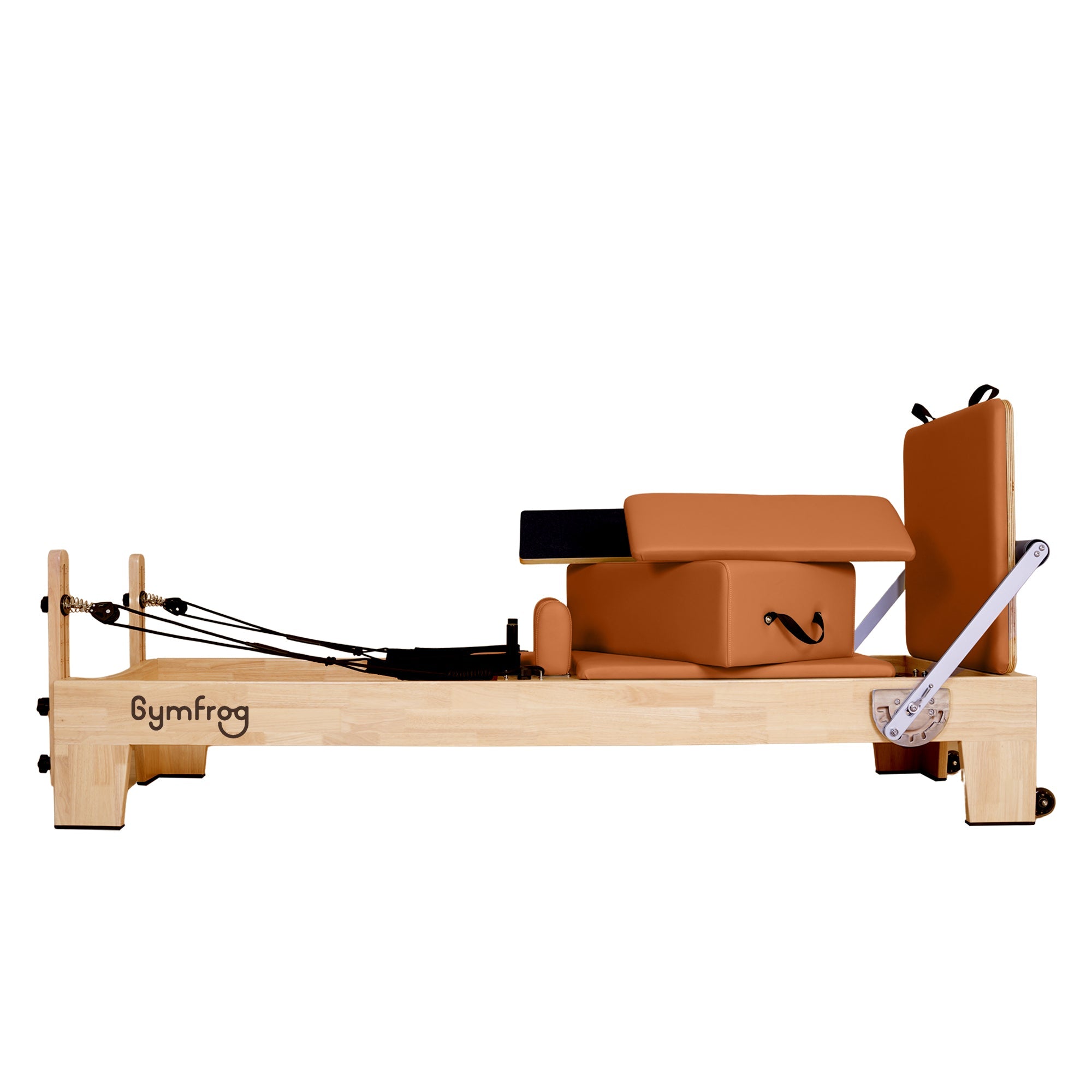 Classic Oak Pilates Reformer Orange