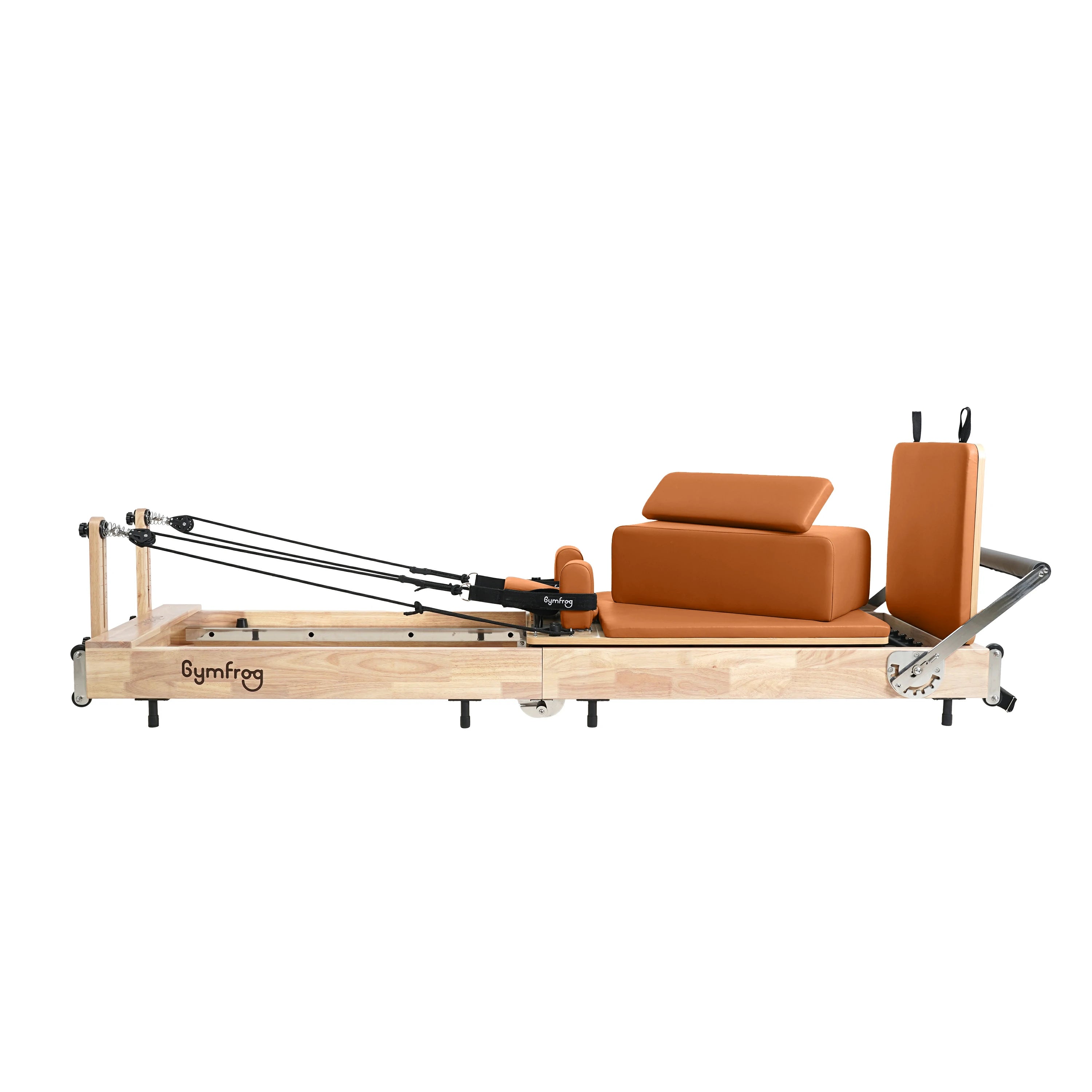 Sammenklappelig klassisk Pilates Reformer Orange