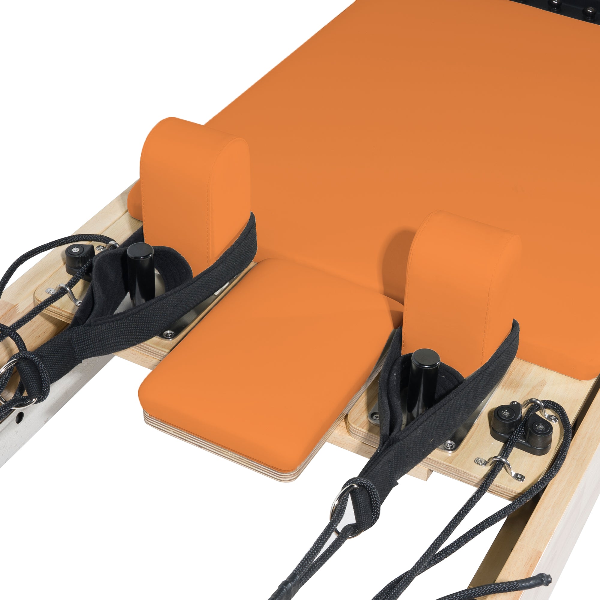 Classic Pilates Wood Reformer Orange
