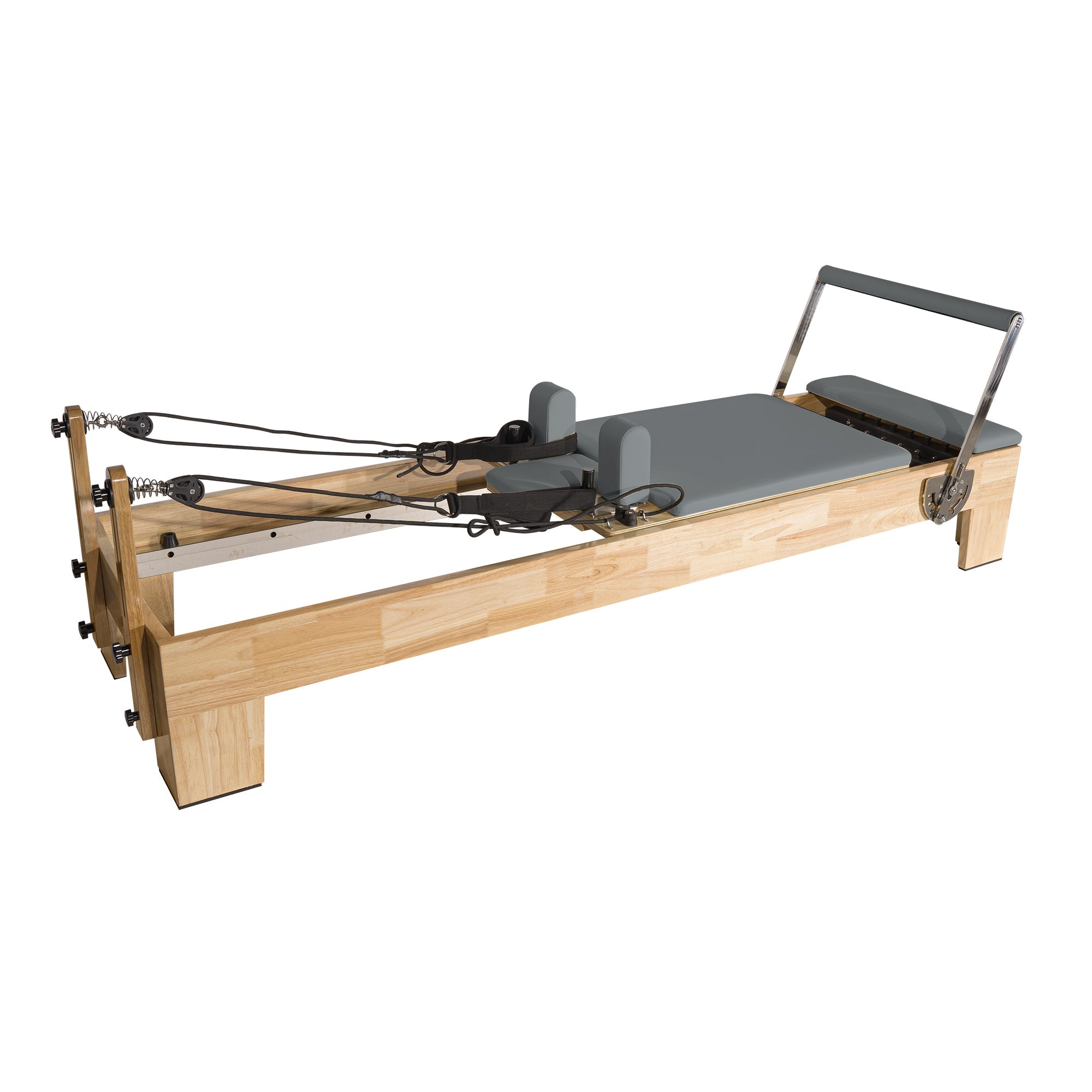 Classic Oak Pilates Reformer Gray