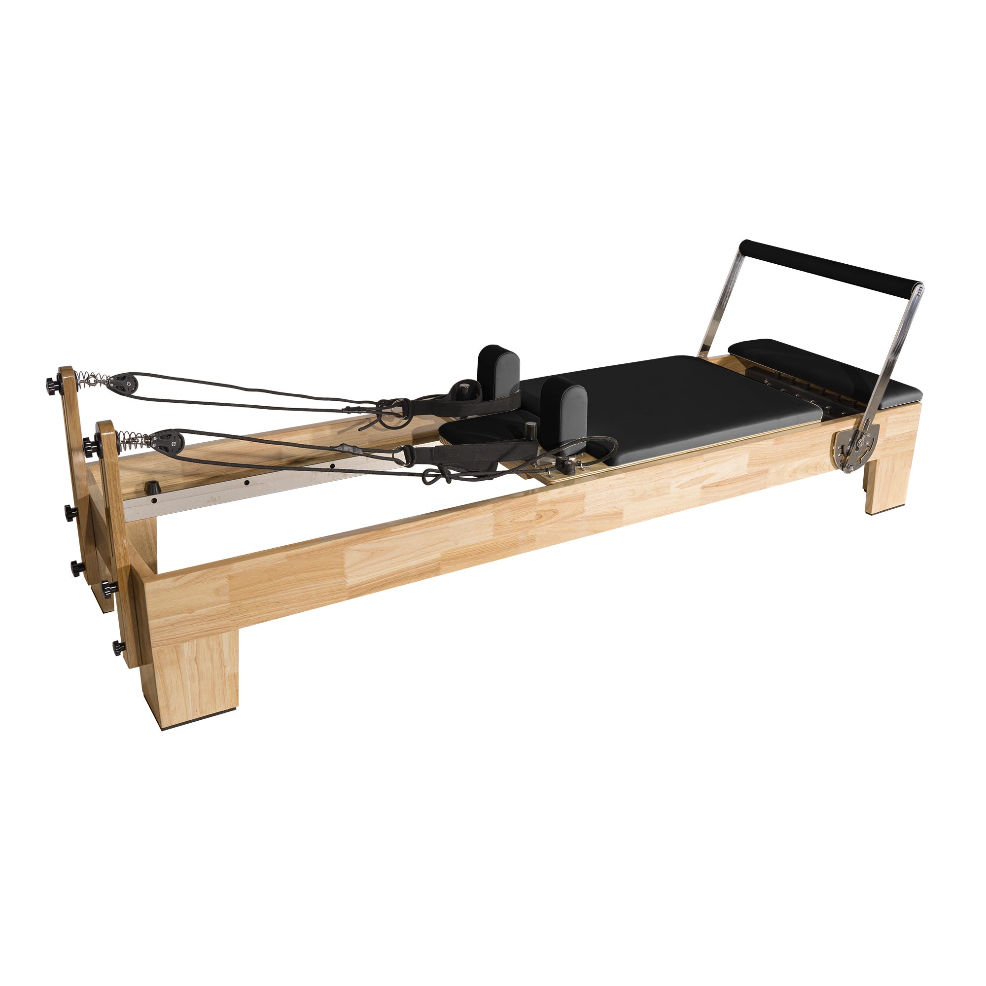 Classic Oak Pilates Reformer Black