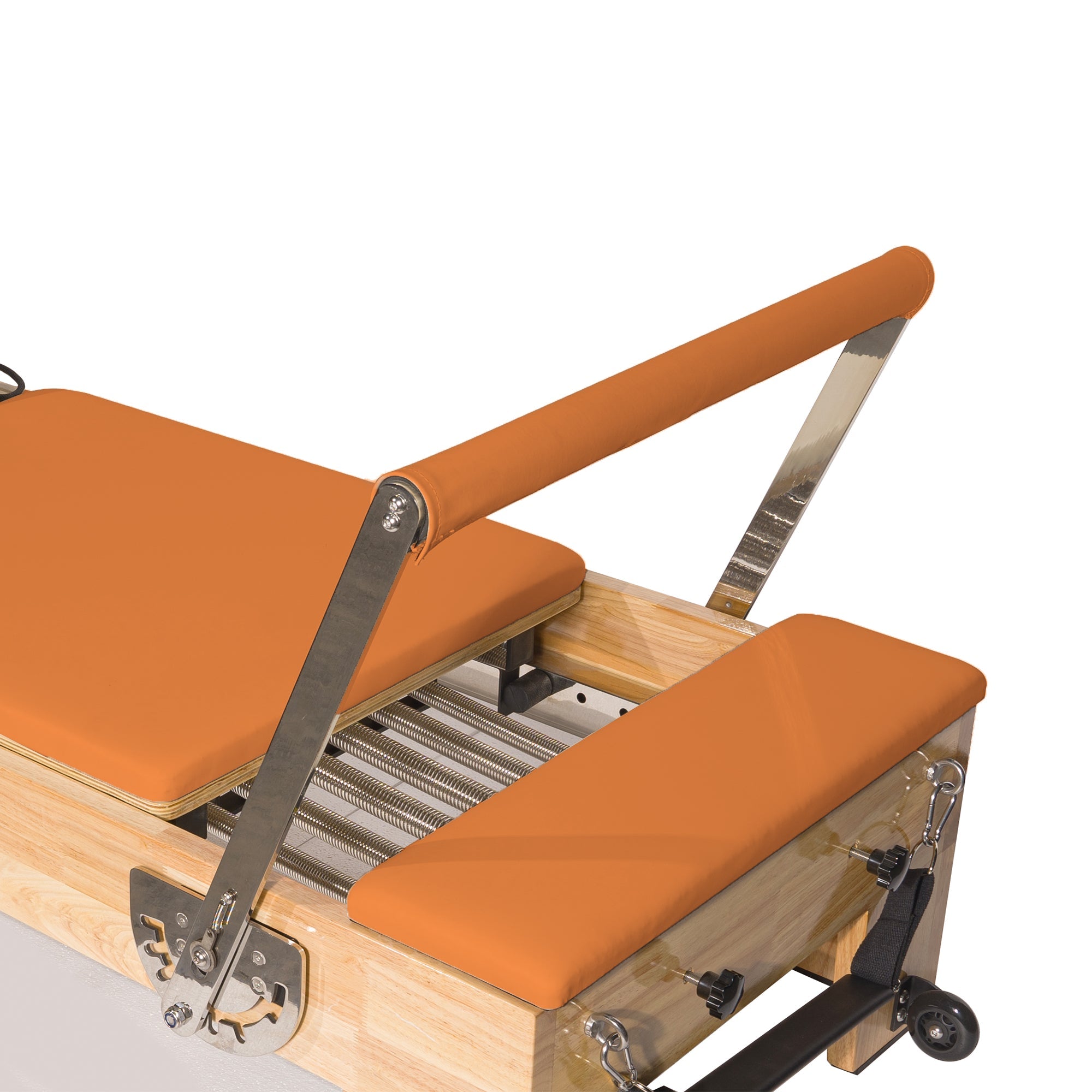 Classic Oak Pilates Reformer Orange