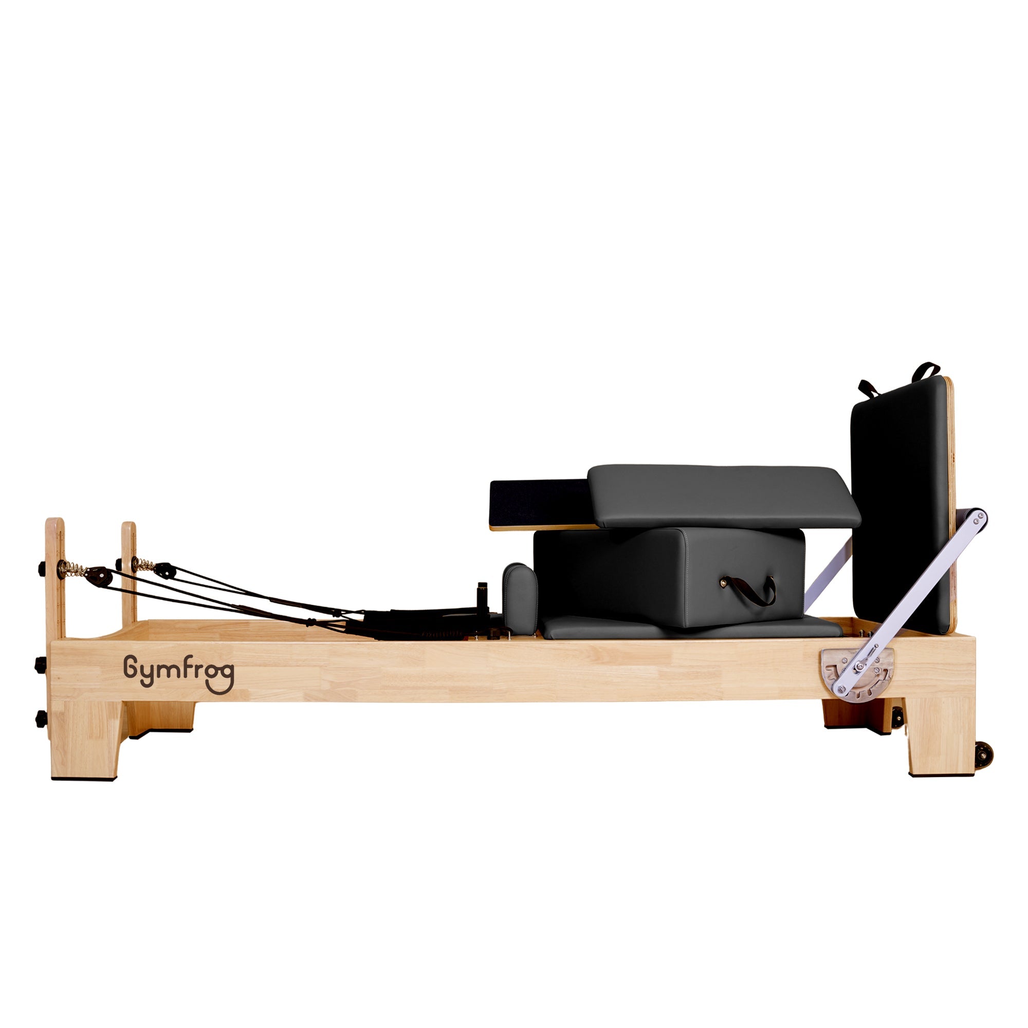 Classic Oak Pilates Reformer Black