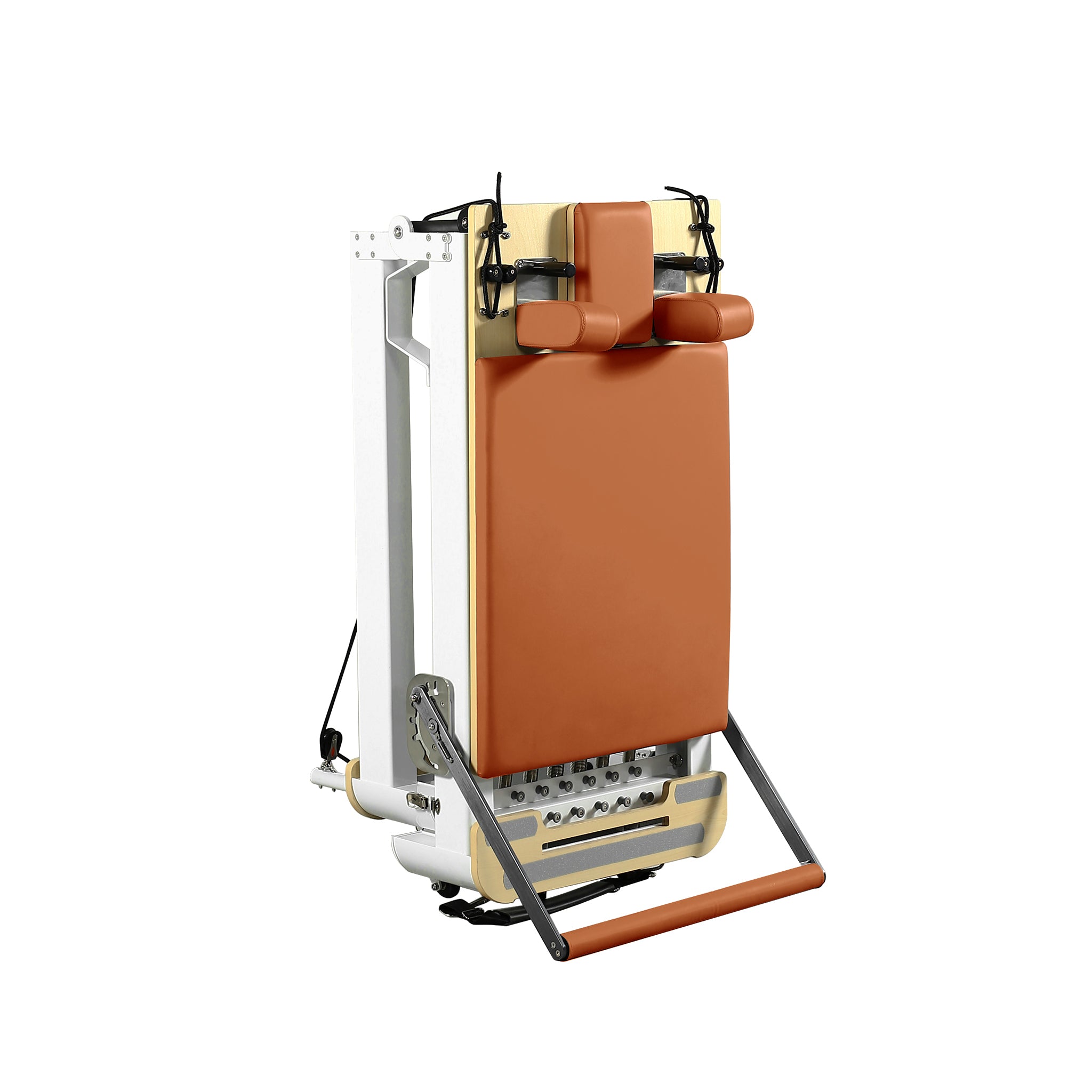 Foldning af pilates aluminiumslegeringsreformator orange