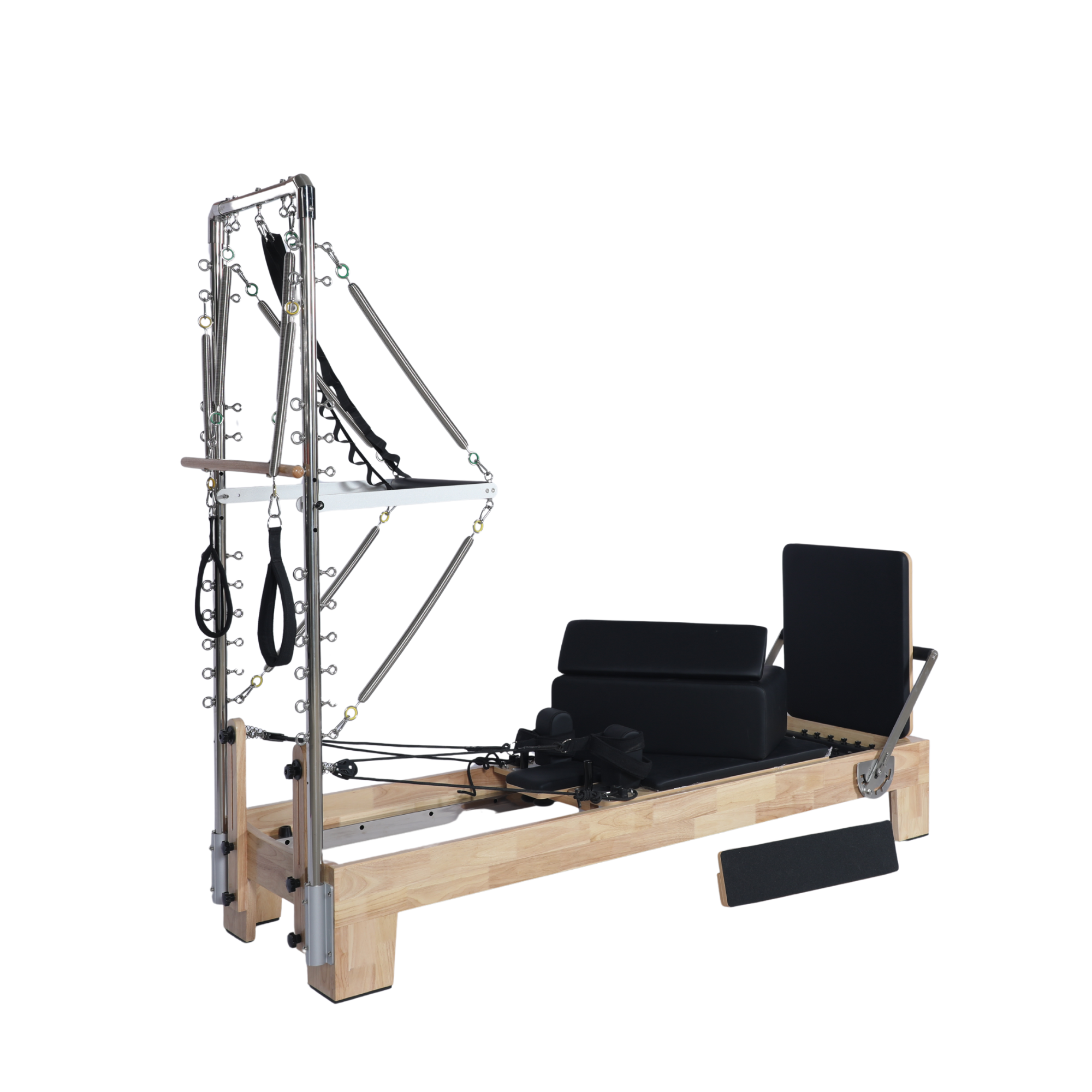 Pilates Reformer mit Tower Vintage-Pilates Reformer Machine für Zuhause