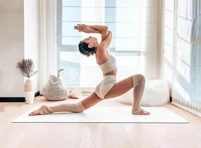 Embracing Serenity Through Yoga's Crescent Moon Pose