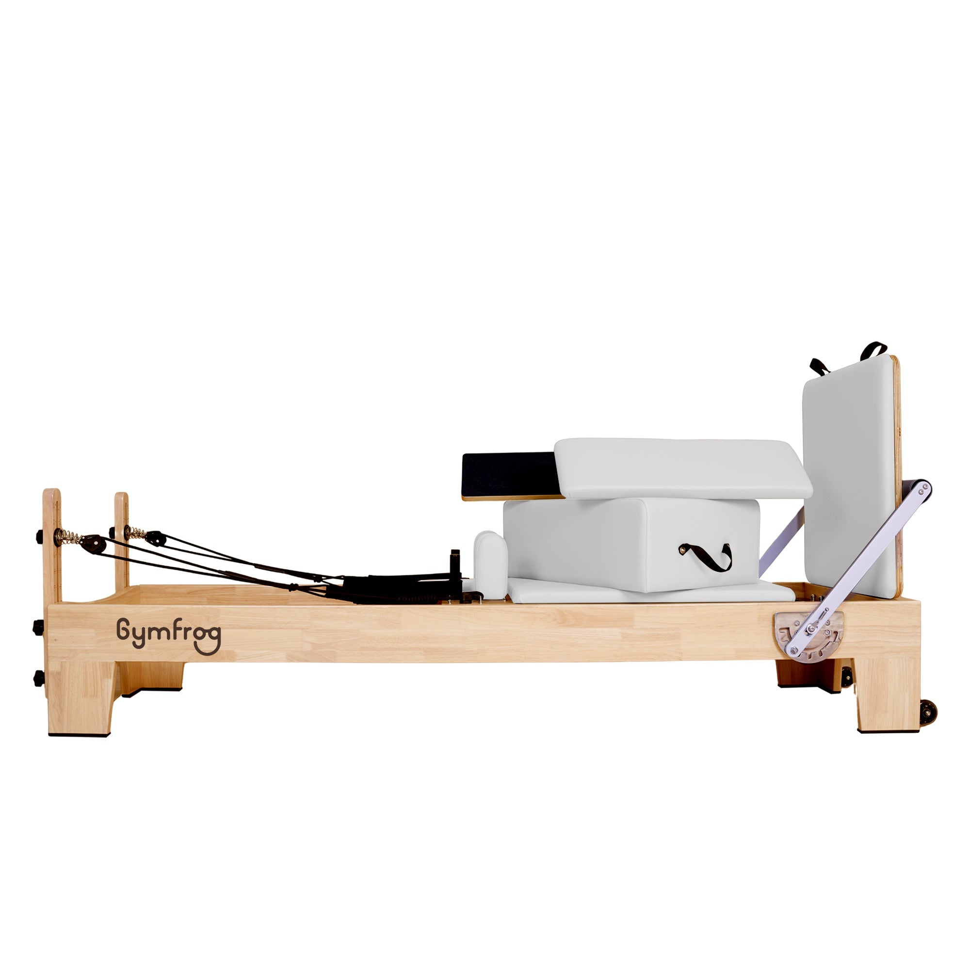 Classic Oak Pilates Reformer White