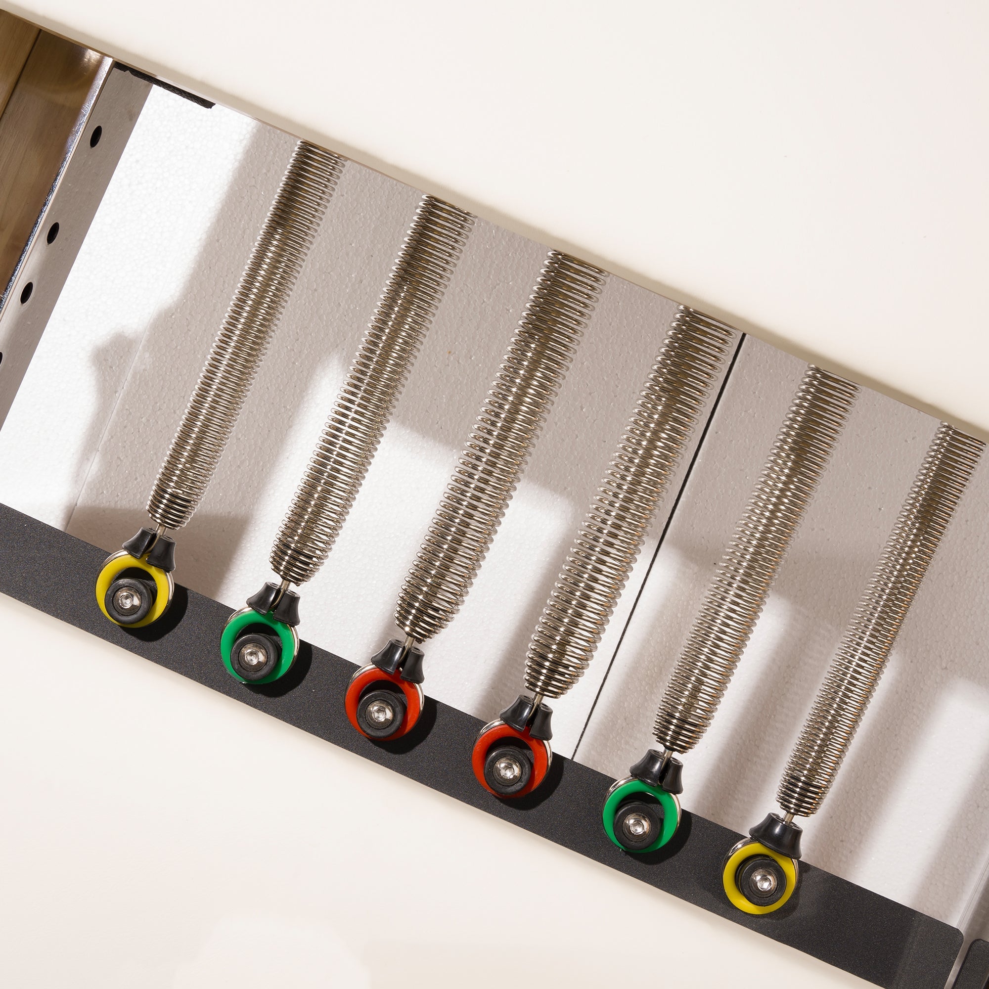 Classic Oak Pilates Reformer White