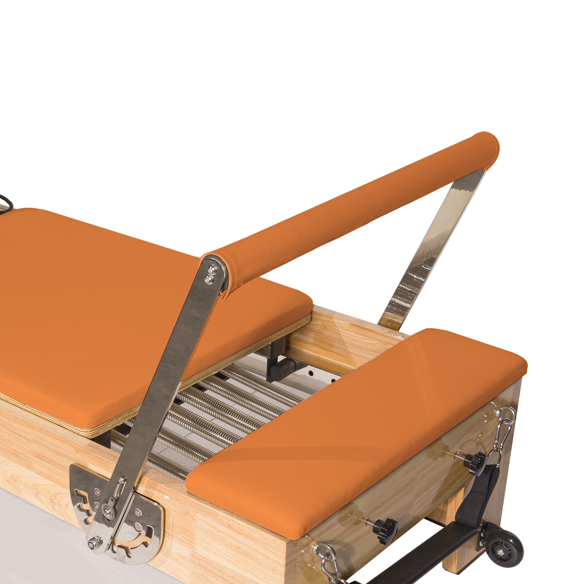 Classic Pilates Wood Reformer Orange