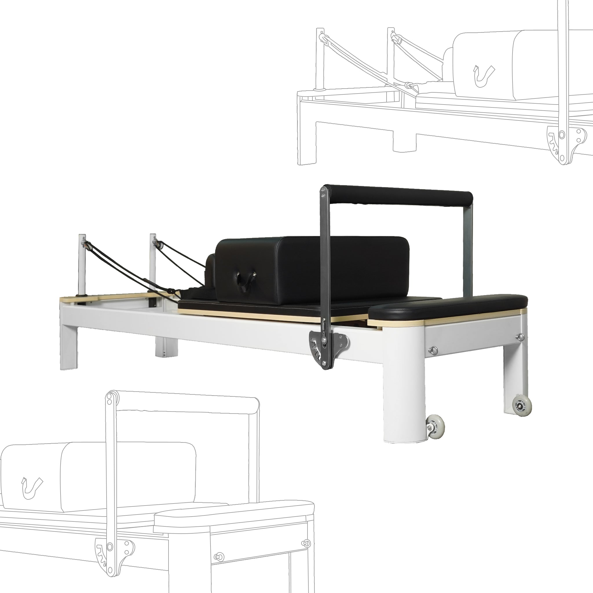 Aluminum Pilates  Reformer
